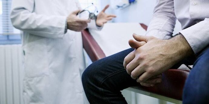 konsultācija ar ārstu hroniska prostatīta gadījumā